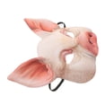 thumbnail image 2 of EeaseMX Half Face Animal Mask Máscara de cerdo para Fiesta Festival Halloween Masquerade Fancy Ball Cosplay (Rosa), 2 of 8