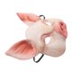 thumbnail image 2 of BRIGHTFUFU Half Face Animal Mask Máscara de cerdo para Fiesta Festival Halloween Masquerade Fancy Ball Cosplay (Rosa), 2 of 8
