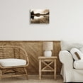 thumbnail image 3 of Stupell Industries Sepia Lake Reflection Landscape Photography Unframed Art Print Wall Art, 14 x 11, 3 of 8