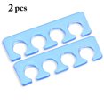 thumbnail image 2 of 1 Pair Toe Separator Reusable Washable Silicone Toenail Divider Finger Separator, 2 of 6