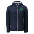 thumbnail image 2 of Men's-Cutter & Buck  Navy Seattle Sounders FC Rainier Primaloft Eco Full-Zip Hybrid Hooded Jacket, 2 of 3