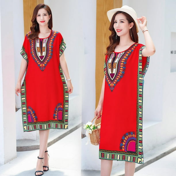 Knee length cheap ethnic dresses