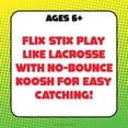 thumbnail image 5 of Koosh Flix Stix, Kids Outdoor Beach Game, Plays like Lacrosse, for Adults and Family, Ball Included, Ages 6+, 5 of 7