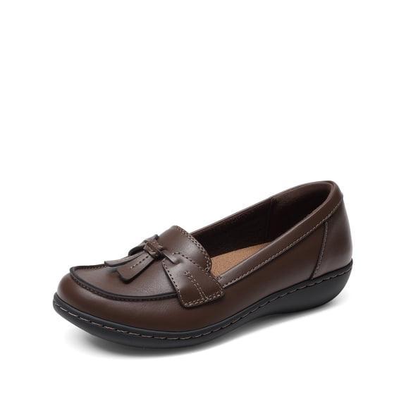 DREAM PAIRS Women's Loafers Slip On Comfort Dress Shoes with Arch Support, Lightweight Business Casual Work Office Walking Shoes