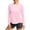 *1-Pink, variant on Women's UPF 50+ Sun Protection Long Sleeve Shirt,Ladies' Curved Hem UV Protection Tee,Quick Dry Athletic Running Hiking Top For Women,Beige,S-3XL