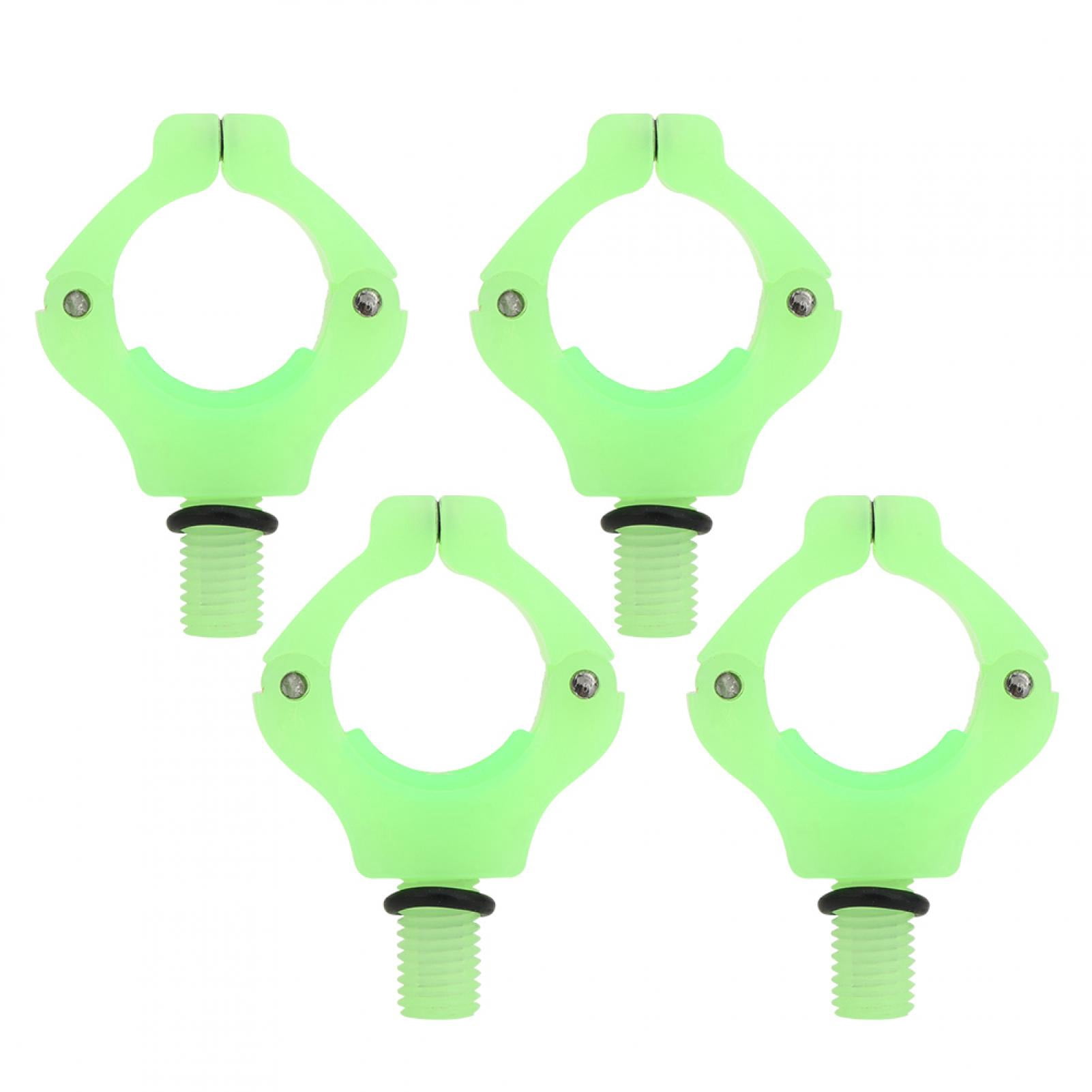 4 Têtes De Support Pour Canne à Pêche Avec Fonction Lumineuse - En Plastique ABS Et Aimants, Pour Pêche De Nuit, Rivière, Lac, Mer