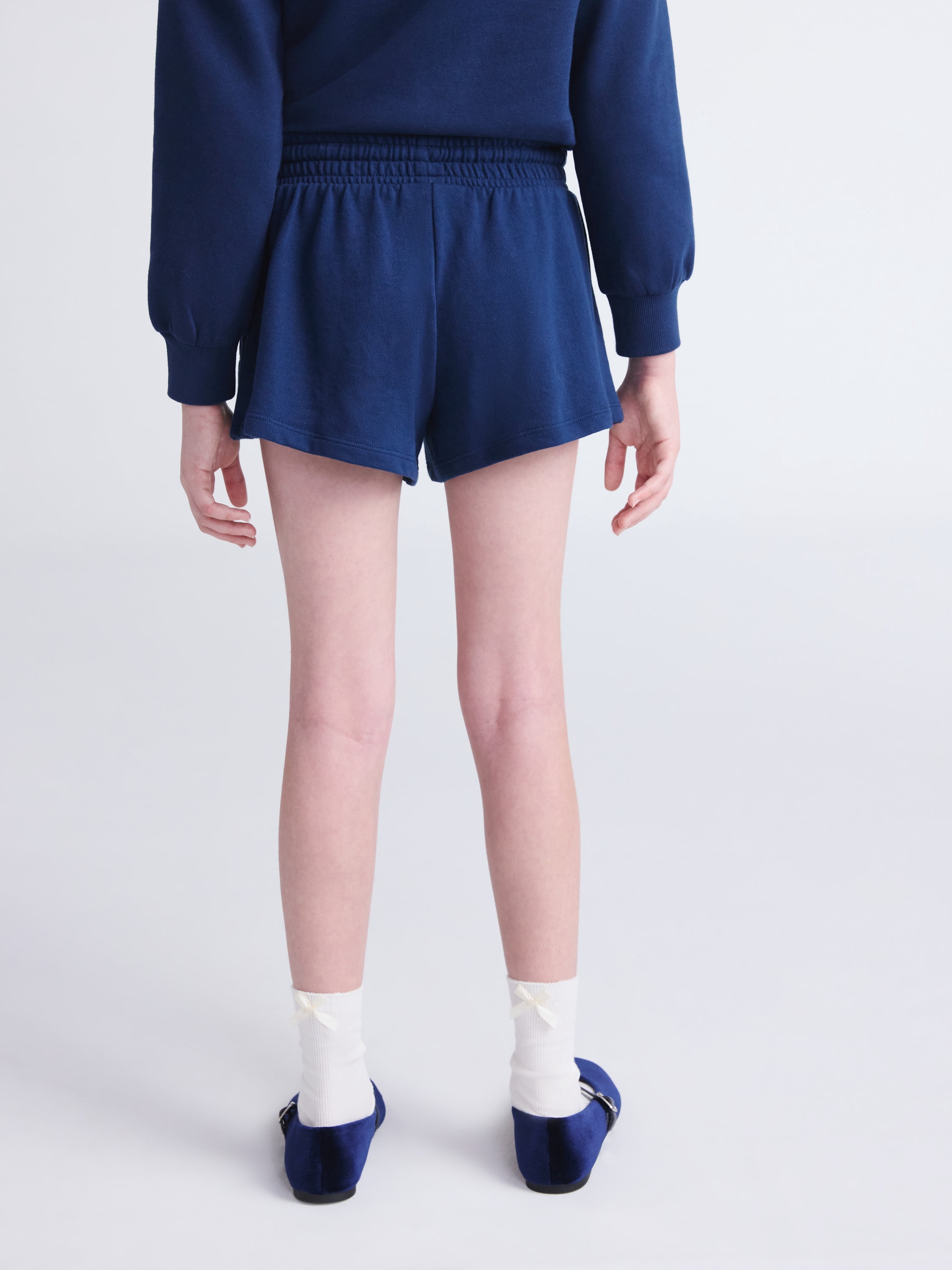 Weekend Academy Girls French Terry Pull-On Shorts, Sizes 4-18