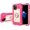 F, variant on for iPhone 15 Pro Armor Bumper Shockproof Case for iPhone 13 12 11 14Pro Max XR XS Max Colorful Rugged Ring Holder Hard PC Cover, for iPhone 14 Plus