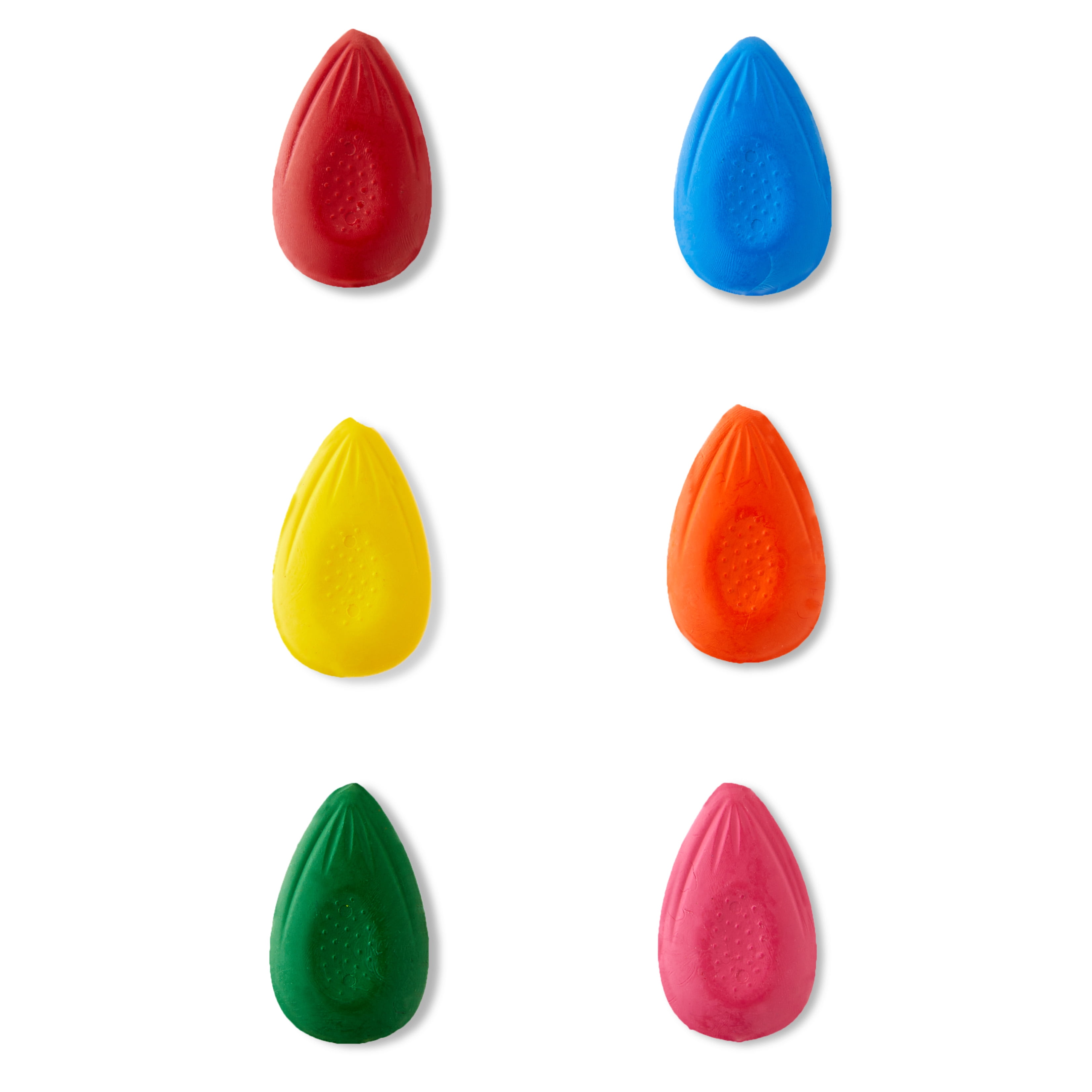 Pen+Gear Easy Grip Crayon, 6 Count