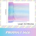 thumbnail image 7 of 5.5yards×59inch Rainbow Tulle Fabric Rainbow Net Fabric Multicolor Tulle Mesh, 7 of 7