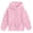 Pink, variant on Aideaone Girls Fuzzy Fleece Hoodies Sweater Cable Knit Warm Sherpa Pullover Sweatshirt with Pockets 6-13 Years