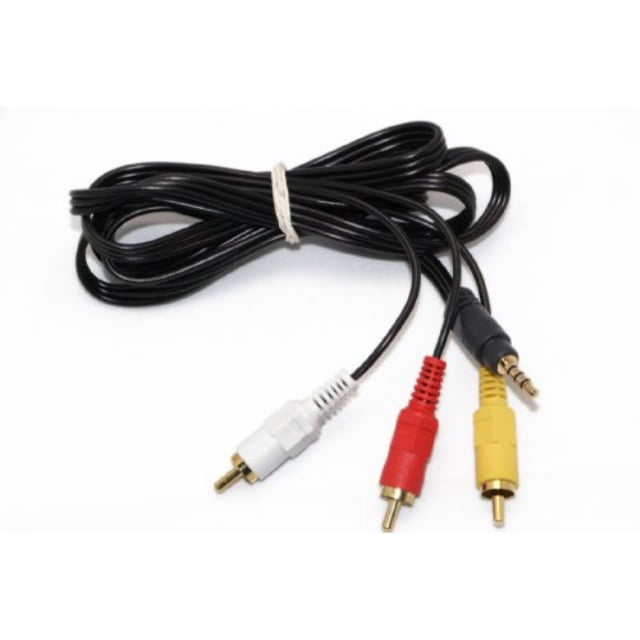 av a/v audio video tv cable cord lead for jvc everio camcorder pn