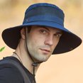 thumbnail image 3 of Waterproof Wide Brim Sun Hat with Adjustable Chin Strap for Outdoor Activities, Hiking, Fishing, and Travel, 3 of 4