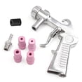thumbnail image 3 of Sandblaster Air Part Abrasive Sandblasting Gun Sand Blaster W/ 4 Ceramic Nozzle, 3 of 3