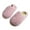 Pink, variant on House Slippers for Women Men Comfy Memory Foam Casual Solid Color Fuzzy Winter Slip on Indoor Home Shoes Beige Size 7