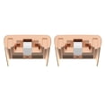 thumbnail image 2 of Ygjytge Enlace Adaptador Conector Correa Reloj 2 Uds. para Band 6 (oro Rosa), 2 of 8