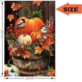thumbnail image 6 of Hello Fall Garden Flags 12.5x18 Double Sided,Thanksgiving Pumpkin Garden Flag,Sunflower Small Yard Flags for Outside,Autumn Outdoor Decorations for Home, 6 of 6