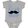 thumbnail image 3 of Inktastic I'm the Little Mister with Mustache Boys Baby Bodysuit, 3 of 5
