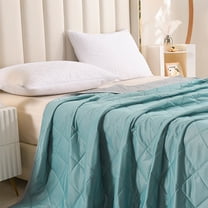 Nilvkv Summer Quilts Skin-Friendly Printed Washed Cotton Quilt for Breathable Comfort(55.12x39.37in)