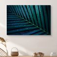 thumbnail image 1 of PixonSign Canvas Print Wall Art Blue-Green Palm Leaf Nature Wilderness Photography Realism Contemporary Closeup Relax/Calm Multicolor Ultra for Living Room, Bedroom, Office - 32x48, 1 of 5