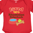 thumbnail image 4 of Inktastic Rhodesian Ridgeback Loved by a (Dog Breed) Boys or Girls Long Sleeve Baby Bodysuit, 4 of 5