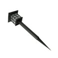 thumbnail image 4 of Lámpara de tierra Lámpara de jardín cuadrada de energía solar Luz de noche LED para exteriores para pasarela, Luz colorida 12PCS Kearding  HA002840-01B×12, 4 of 7