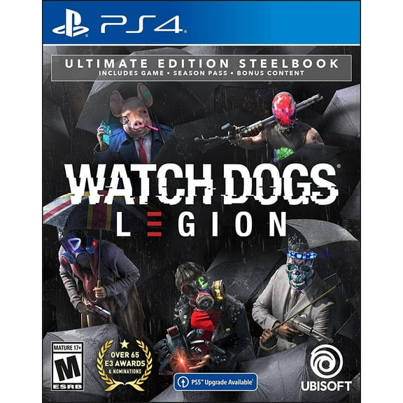 Watch Dogs: Legion Ultimate Steelbook Edition Exclusive PlayStation 4