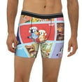 thumbnail image 2 of Saiise Bluey Men's Underwear Boxer Briefs Cotton Trunks Short Leg Underwear (S-XXL), 2 of 7