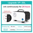 thumbnail image 2 of DC 12v Mini Oil-free Diaphragm Vacuum Pump Laboratory Filter Pump Portable Negative Pressure Pump Lab Equipment ,Fully Functional, 2 of 7