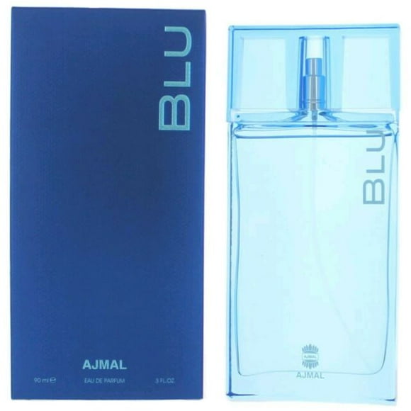 (pack 9) Ajmal Blu Cologne By Ajmal Eau De Parfum Spray3 oz