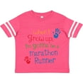 thumbnail image 3 of Inktastic Marathon Runner Future Boys or Girls Toddler T-Shirt, 3 of 5