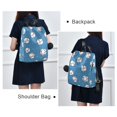 thumbnail image 4 of FORMRS Women's Travel Backpack Purse Anti-Theft Hidden Pockets Casual Shoulder Bag, Baseballs Pattern, 4 of 7
