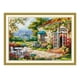 thumbnail image 2 of Juego de 3 piezas de de jardín, paisaje, punto de cruz estampado, patrón preimpreso, tela Aida de 11 ct para bordado, costura, manualidades, Baoblaze Kits estampados de punto de cruz, 2 of 8