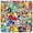 Color2, variant on 100Pcs Super Hero Stickers Laptop Bedroom Wardrobe Car Skateboard Bicycle Mobile Phone Luggage Guitar