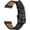 Black, variant on REQO Fitbit Versa 4 Bands, Geniue Leather Replacement Watch Strap for Fitbit Versa 4/ Versa 3, Fitbit Sense 2/Sense Bands for Women Men