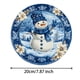 thumbnail image 3 of Manteles individuales de poliéster, decoraciones navideñas, manteles individuales de muñeco de nieve navideños, manteles individuales redondos, manteles individuales, decoración de mesa, decoraciones, 3 of 6