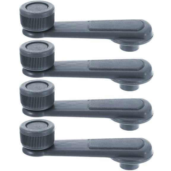 OFFIGAM 4 Pcs ABS Window Crank Handles for Car Owners Vehicle Maintenance Replacement Parts