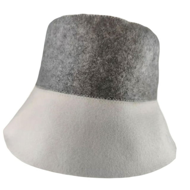 Sauna Sombrero de baño Sombrero práctico Secado rápido Anti calor Sauna SAUNA Cabeza de protección para el cabello para bañera Banya Spa Niñas Niños Tipo B