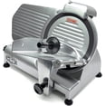 thumbnail image 3 of KWS Premium Commercial 320w Electric Meat Slicer 10" with Non-sticky Teflon Blade, Frozen Meat/ Cheese/ Food Slicer Low Noises Commercial and Home Use, 3 of 7