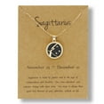 thumbnail image 1 of PVCS Chaîne de Pièces Dorée Collier Jour et Nuit Douze Constellations Collier Couple, 1 of 1