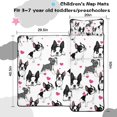 thumbnail image 5 of Pug and Love Heart Toddler Nap Mats for Kids Preschool,Sleeping Mat Bag or Kids,Toddler Sleeping Bag,Toddler Nap Mat or Daycare, 5 of 6