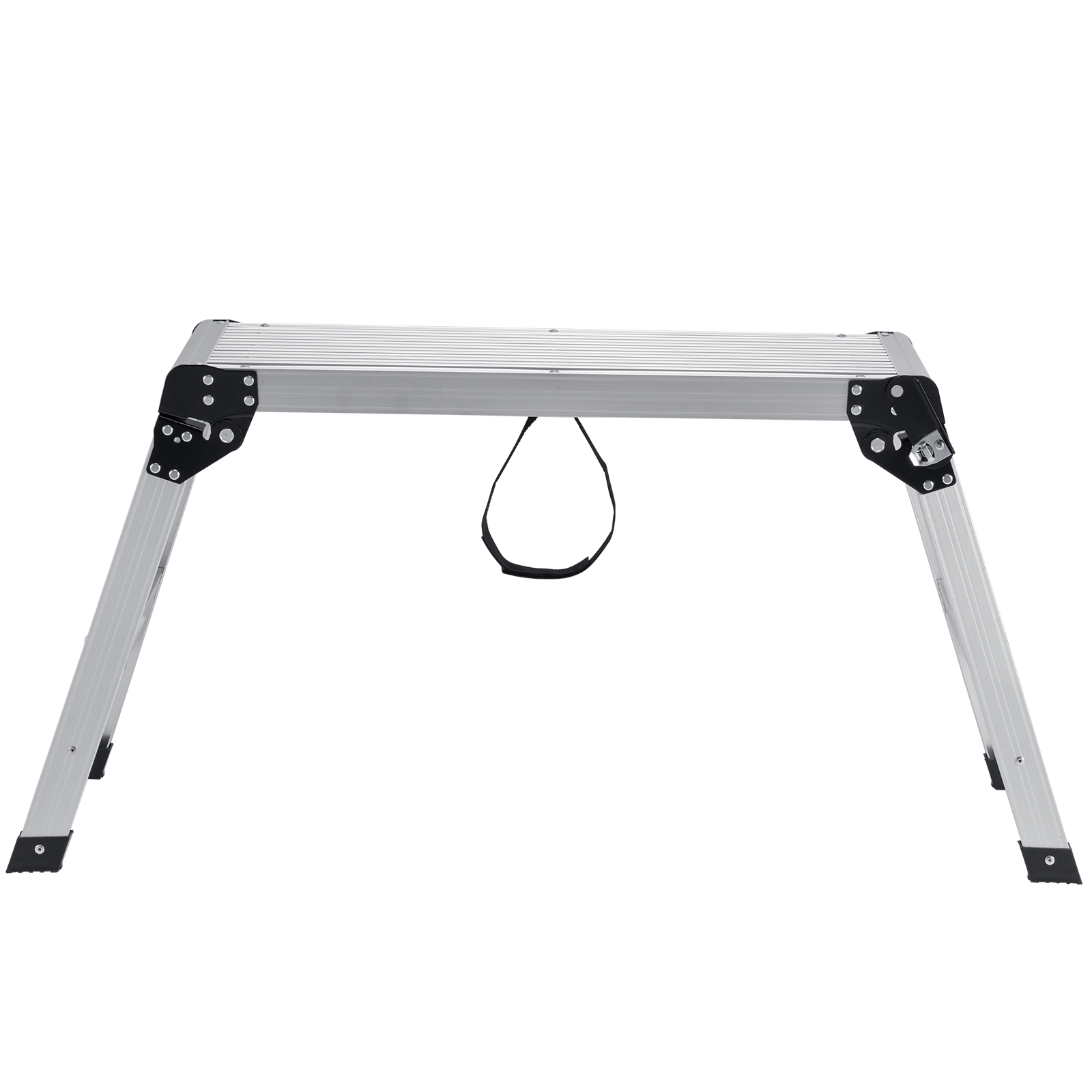 VEVOR Aluminum Folding Work Platform Drywall Ladder 330lbs Non-slip Bench
