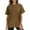 Coffee, variant on Tdoqot Womens Oversized Cotton T Shirts- Soft Summer Short Sleeve Casual Basic Tees Tops Brown Size S-2XL