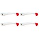 thumbnail image 1 of 4pcs Señuelos Suave Simulación Pesca Artificial T Cola Cebo Swimbait y Soltar Pesca en Mar Azul Macarena Señuelos de pesca de simulación suave, 1 of 8