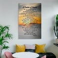 thumbnail image 6 of Psalm 23 Wall Art A Psalm of David Framed Poster For Wall Art Decor Bathroom Canvas Art Pictures Prints Framed,20x30inch(50x75cm), 6 of 16