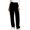 07-Black, variant on Diufon Corduroy Pants Women Elastic High Waist Straight Leg Pant Baggy Fall Winter Warm Trousers with Pockets