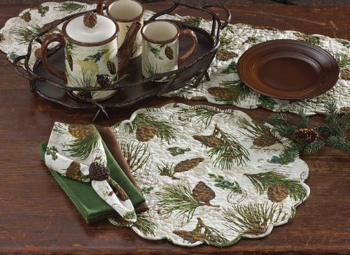 849-13 Park Designs Through The Woods Table Runner 13X54 Scout Limited Inc