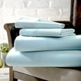 thumbnail image 2 of Simply Soft 4 Piece Checkered Embossed Bed Sheet Set, 2 of 2
