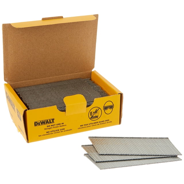 DEWALT Finish Nails, 20-Degree, 1-1/4-Inch, 16GA, 2500-Pack (DCA16125)