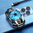 thumbnail image 2 of Cell Phone Cooler, Mobile Phone Cooler with LED Fan Speed Settings, 2 of 5